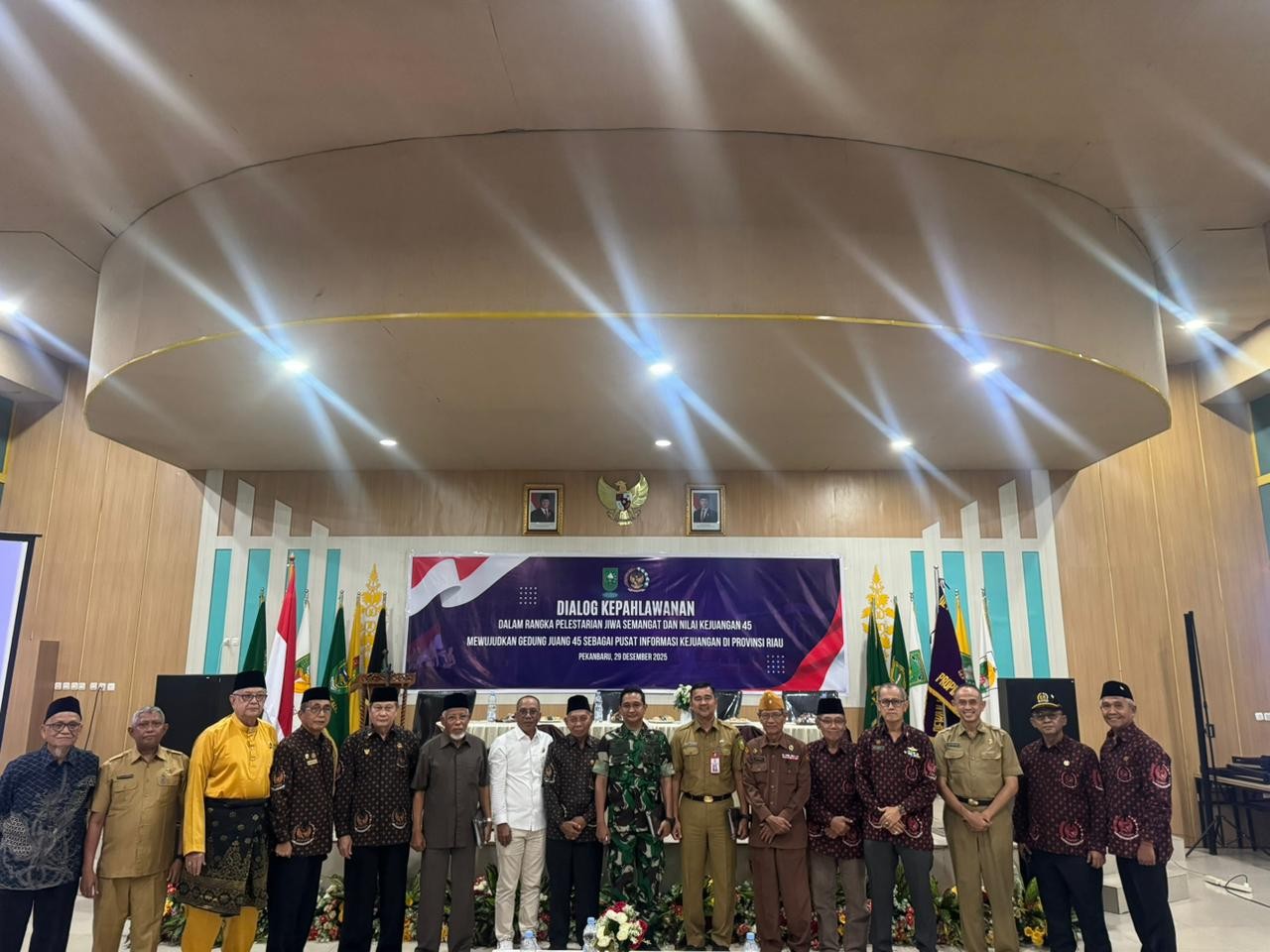 Dialog Kepahlawanan dalam rangka Pelestarian Jiwa Semangat dan Nilai Kejuangan 45